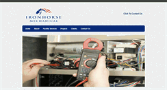 Desktop Screenshot of ironhorsemechanical.net